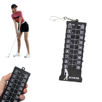 18 Hole Golf Score Counter Stroke Counter -Red V1308-DSZKI-186-2