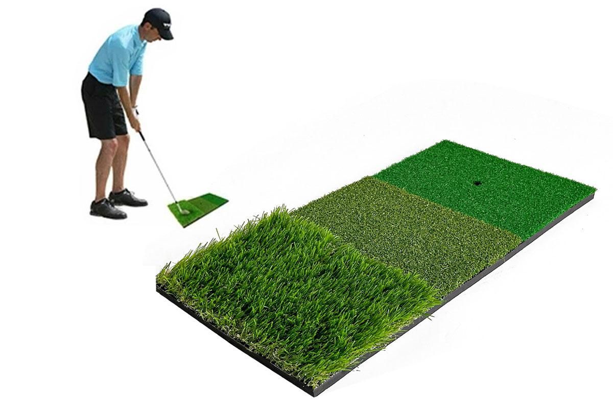 Golf Mat 3-in-1 Practice Mat Outdoor Indoor Training Mat For Golf V1308-DSZKI-187