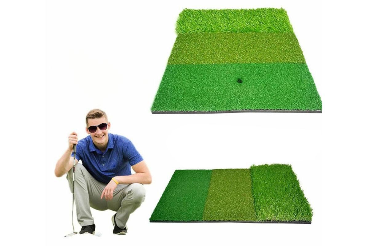 Golf Mat 3-in-1 Practice Mat Outdoor Indoor Training Mat For Golf V1308-DSZKI-187
