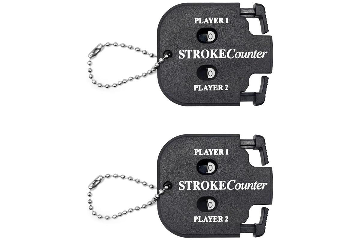 2PCS Golf Score Indicator 2 Player Stroke Counter Golf Handy Count Shot V1308-DSZKI-189
