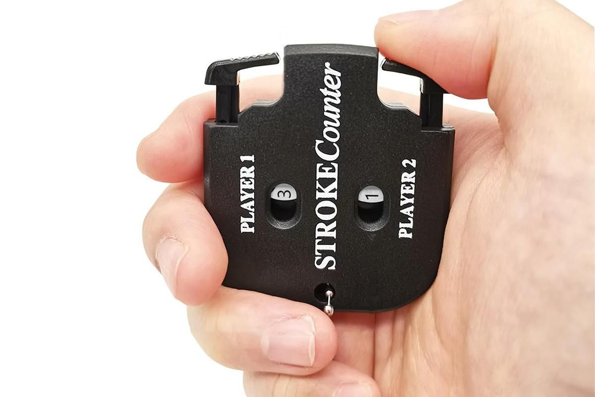 2PCS Golf Score Indicator 2 Player Stroke Counter Golf Handy Count Shot V1308-DSZKI-189