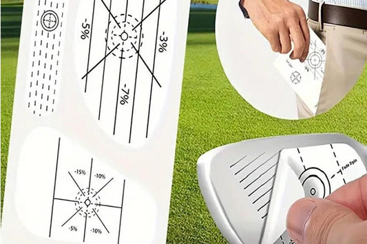 100Pcs Golf Impact Tape Set Club Impact Stickers for Woods Irons Putters V1308-DSZKI-190