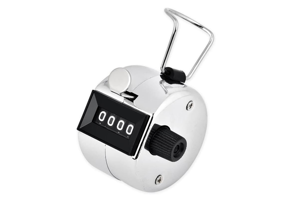 4 Digit Number Clicker Golf Hand Tally Counter V1308-DSZKI-193