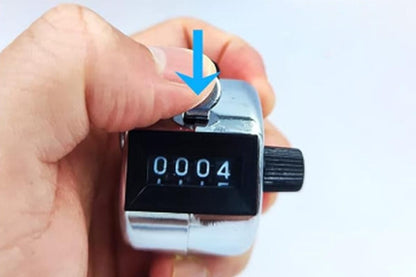 4 Digit Number Clicker Golf Hand Tally Counter V1308-DSZKI-193