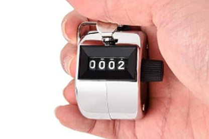 4 Digit Number Clicker Golf Hand Tally Counter V1308-DSZKI-193