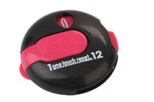 Golf Stroke Counter - Clip-On Score Keeper for Gloves & Hats (3 Colors) - Black V1308-DSZKI-198-1
