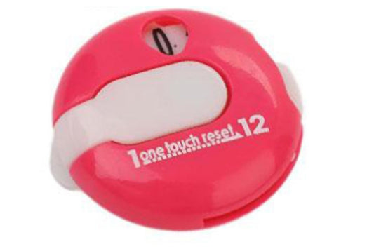 Golf Stroke Counter - Clip-On Score Keeper for Gloves & Hats (3 Colors) - Pink V1308-DSZKI-198-2