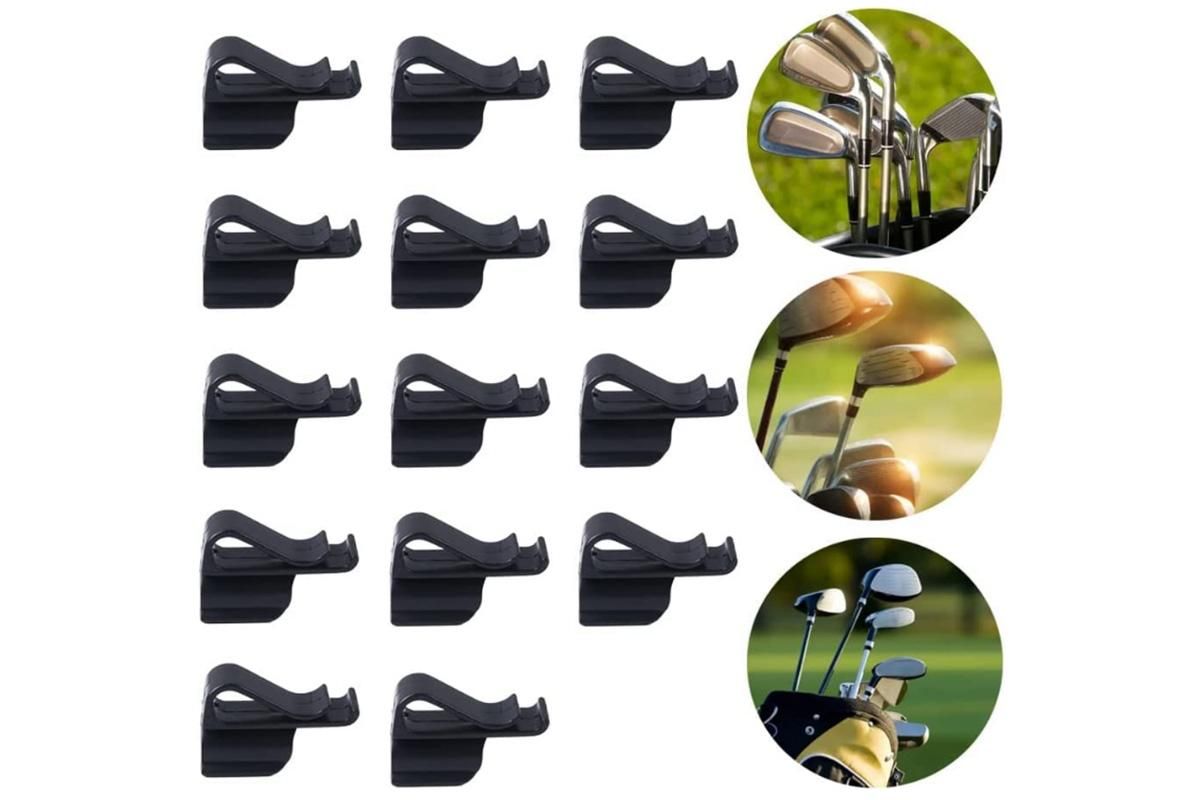14Pcs Golf Putter Holders Golf Bag Clip On Putting Organizer Golf Equipment V1308-DSZKI-200