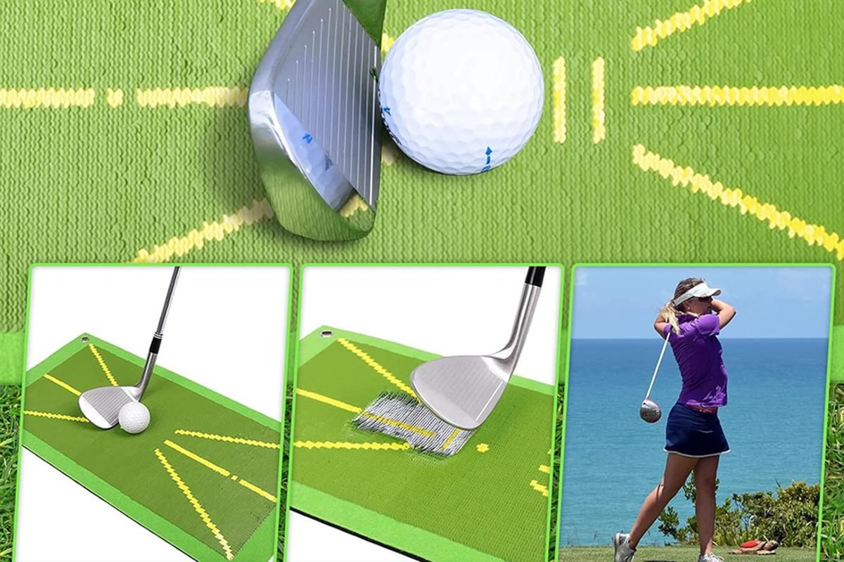 Golf Training Mat Set for Swing Detection V1308-DSZKI-201