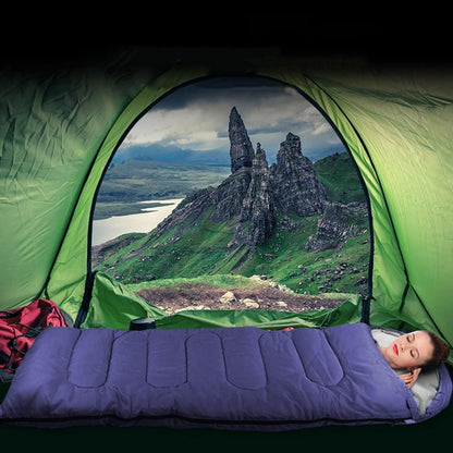 Single Outdoor Camping Envelope Sleeping Bag V1308-DSZKI-204-1