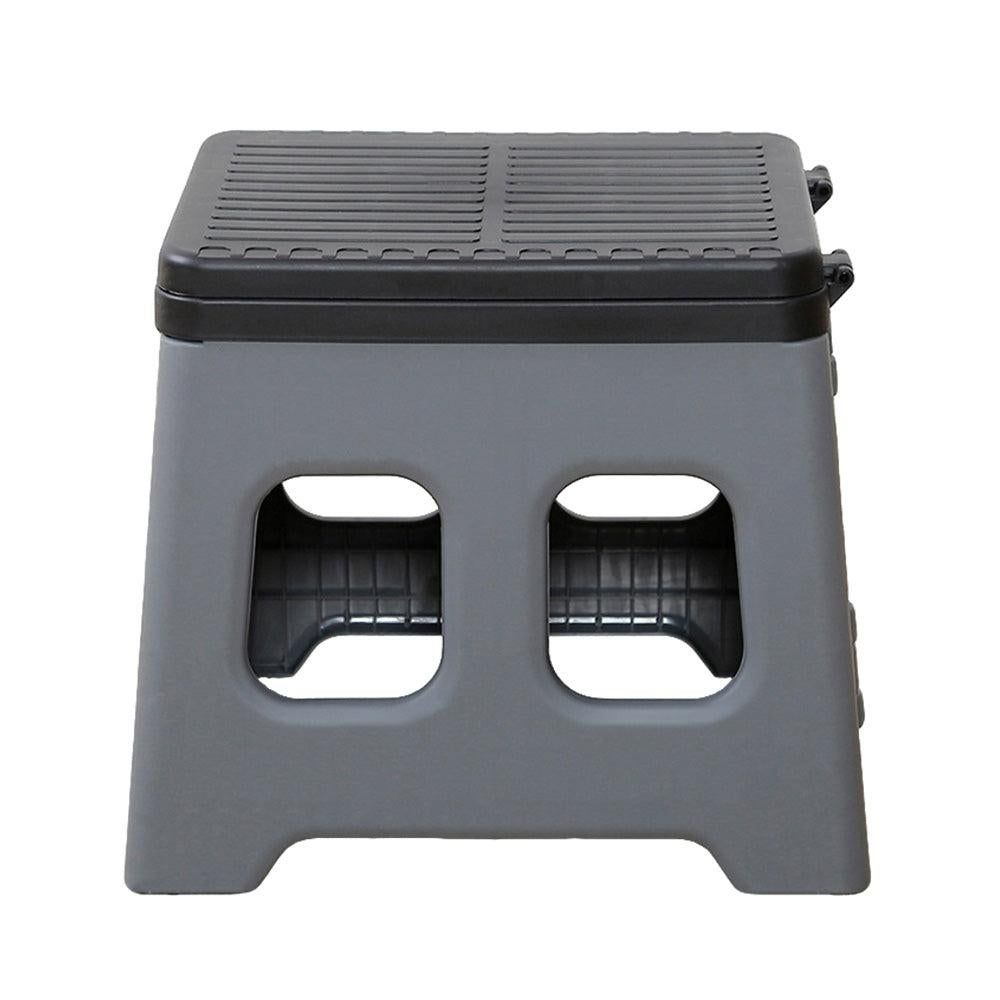 Portable Folding Toilet for Camping and Travel Grey V1308-DSZKI-207