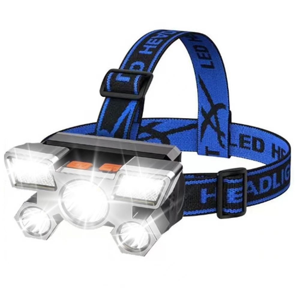 USB Rechargeable LED Headlamp with 4 Modes for Camping Fishing & Outdoor V1308-DSZKI-208