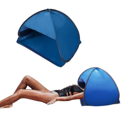 Mini Beach Headrest Tent UV Protection Sun Shelters Blue V1308-DSZKI-212