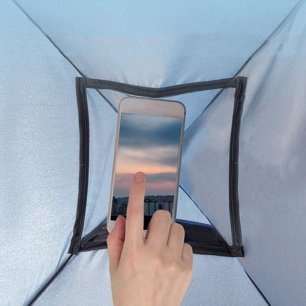 Mini Beach Headrest Tent UV Protection Sun Shelters Blue V1308-DSZKI-212