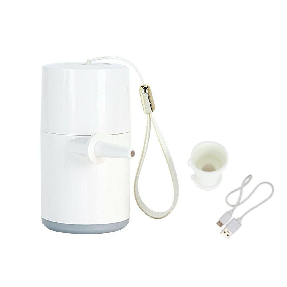 USB Charging Air Pump Camping Light Outdoor Mini Inflatable Pump White V1308-DSZKI-213