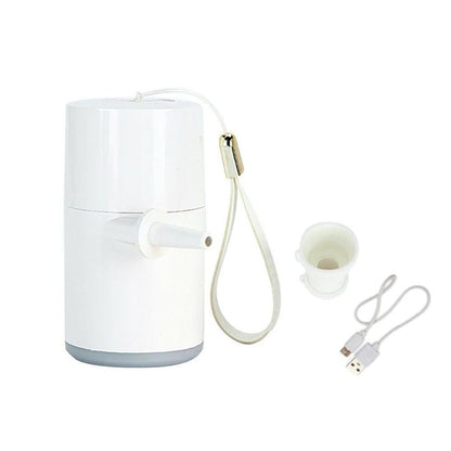 USB Charging Air Pump Camping Light Outdoor Mini Inflatable Pump White V1308-DSZKI-213