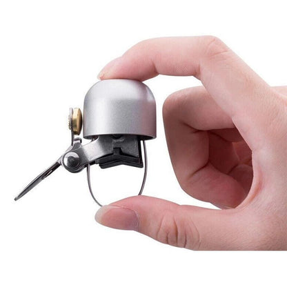 Retro Bike Bell Copper Crisp Cycling Bicycle Handlebar Bell Alarm Ring Sliver V1308-DSZKI-218-1