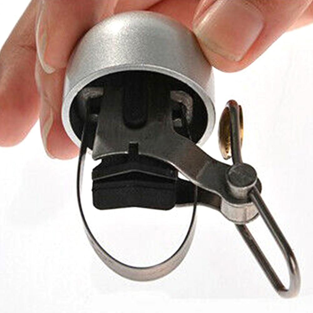 Retro Bike Bell Copper Crisp Cycling Bicycle Handlebar Bell Alarm Ring Sliver V1308-DSZKI-218-1