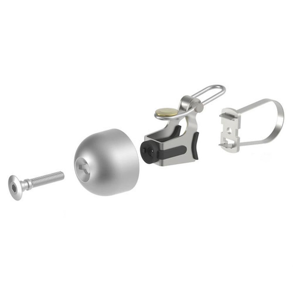 Retro Bike Bell Copper Crisp Cycling Bicycle Handlebar Bell Alarm Ring Sliver V1308-DSZKI-218-1