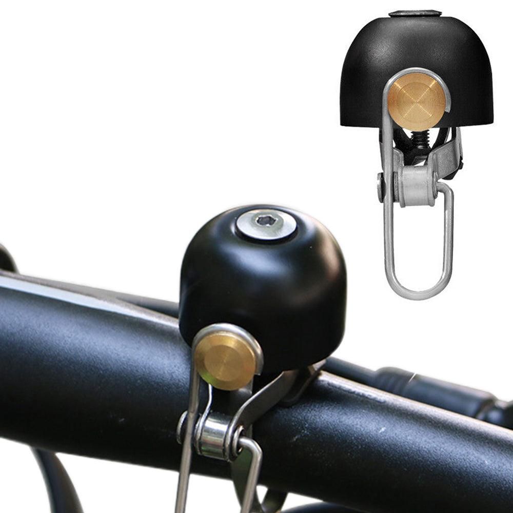 Retro Bike Bell Copper Crisp Cycling Bicycle Handlebar Bell Alarm Ring Sliver V1308-DSZKI-218-1