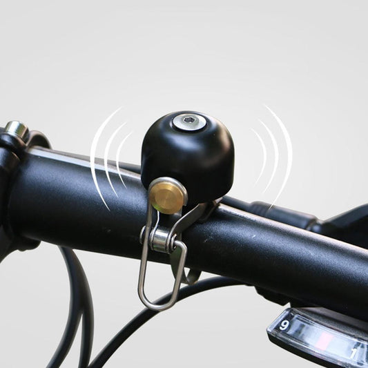 Retro Bike Bell Copper Crisp Cycling Bicycle Handlebar Bell Alarm Ring Black V1308-DSZKI-218-2
