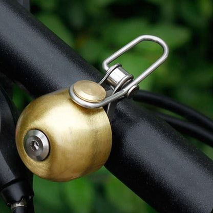 Retro Bike Bell Copper Crisp Cycling Bicycle Handlebar Bell Alarm Ring Gold V1308-DSZKI-218-3