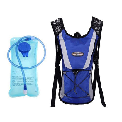 Hydration Backpack Pack with 2L Water Bladder Water Rucksack Backpack for Hiking Running Biking Pink V1308-DSZKI-221-1