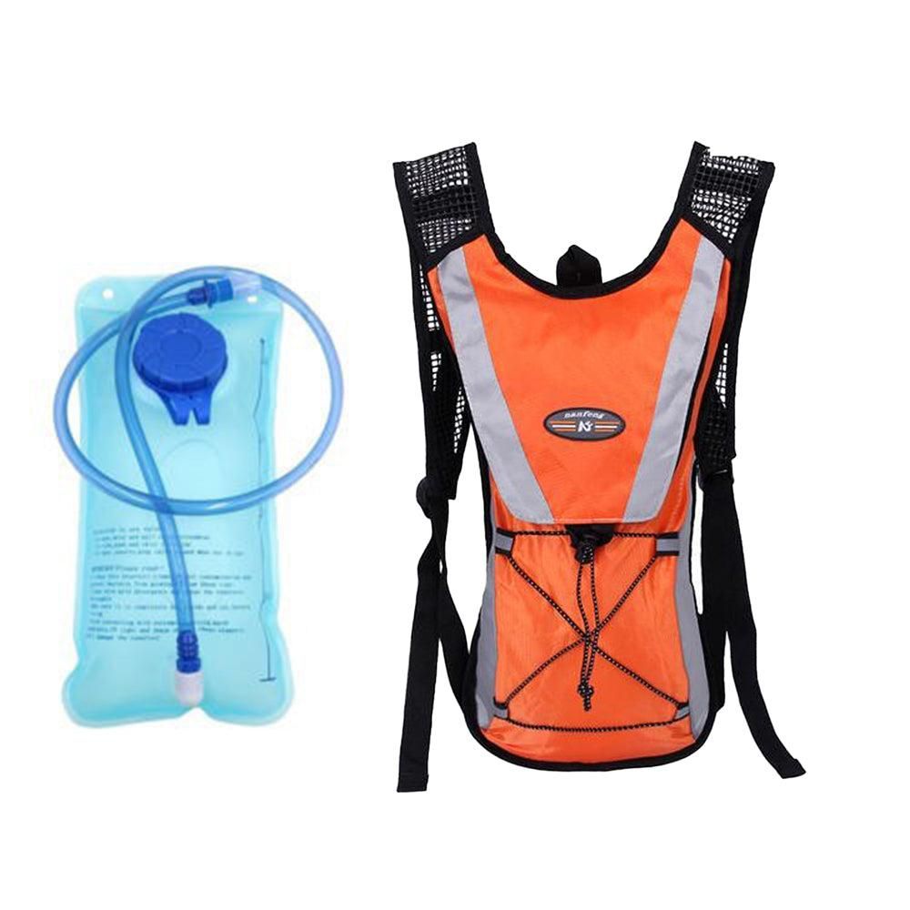 Hydration Backpack Pack with 2L Water Bladder Water Rucksack Backpack for Hiking Running Biking Black V1308-DSZKI-221-2