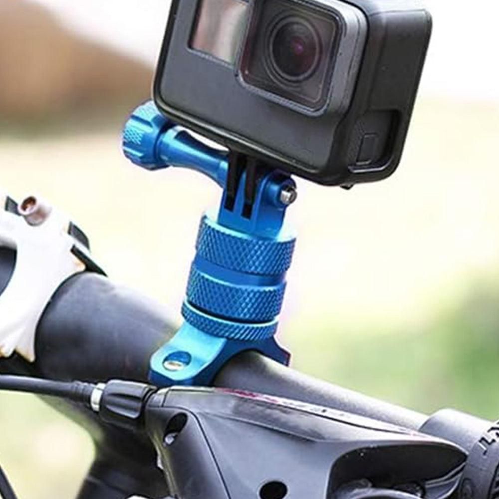 360-Degree Rotating Bike Handlebar Mount for GoPro Hero 13 12 11 Cameras Blue V1308-DSZKI-223-1