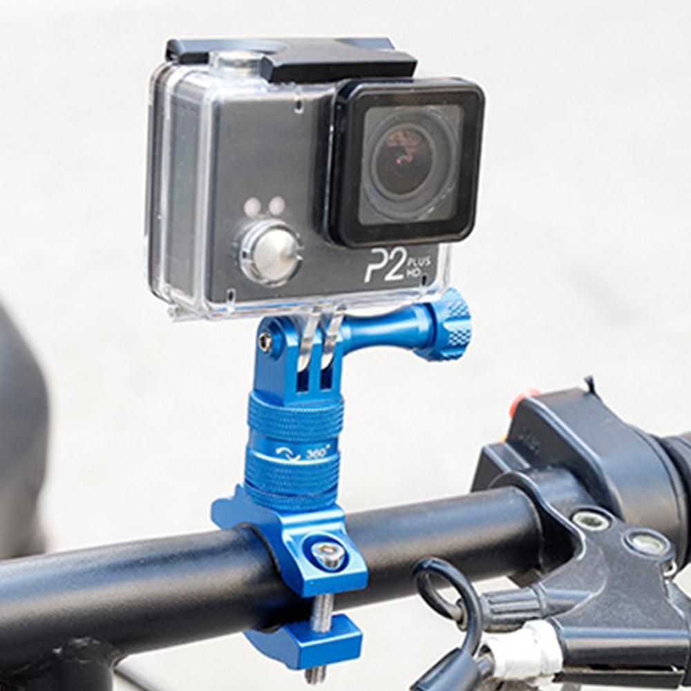 360-Degree Rotating Bike Handlebar Mount for GoPro Hero 13 12 11 Cameras Blue V1308-DSZKI-223-1