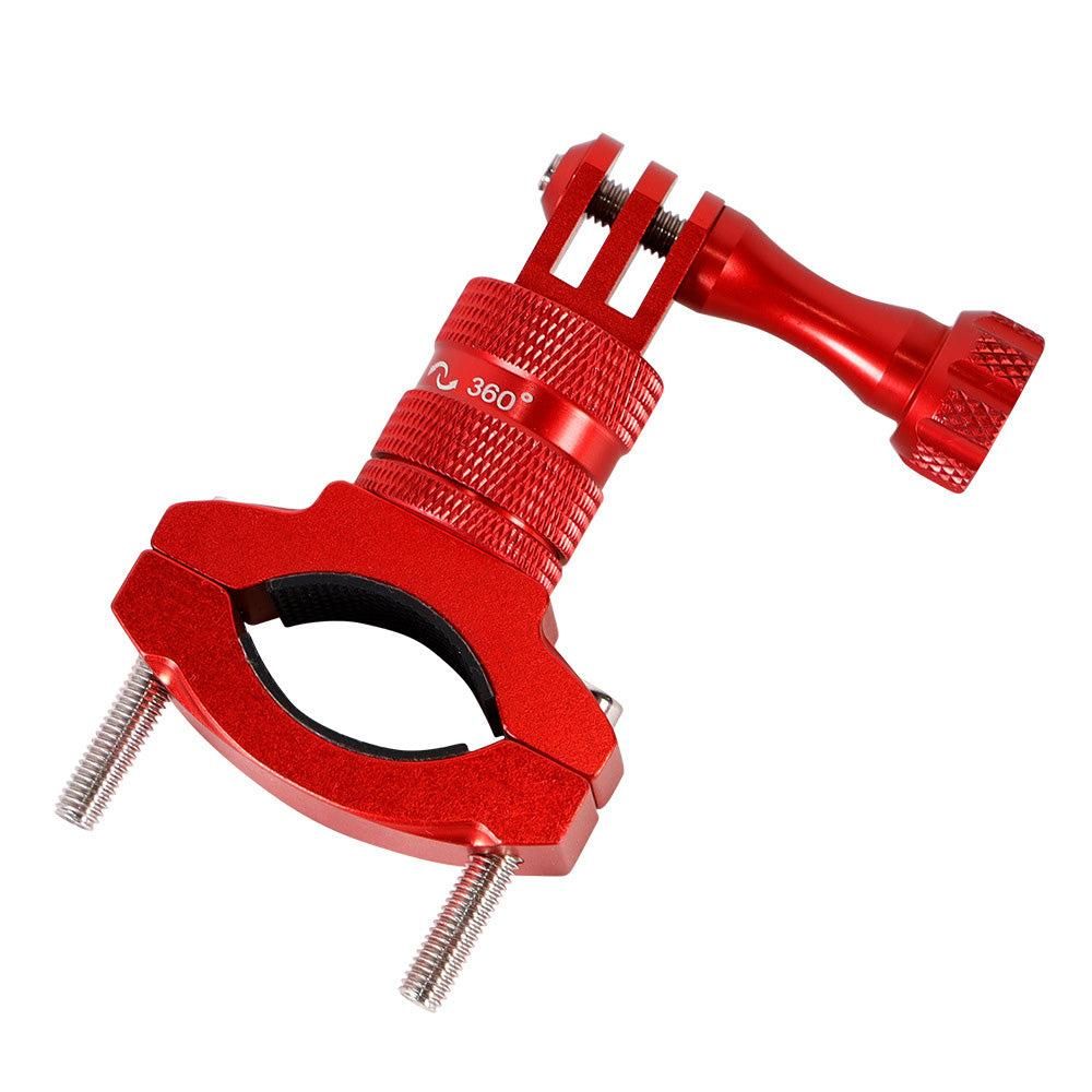360-Degree Rotating Bike Handlebar Mount for GoPro Hero 13 12 11 Cameras Red V1308-DSZKI-223-3