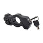 Motorcycle Bicycle Handlebar Anti-Theft Lock Grip Security Accessory Black V1308-DSZKI-224-2