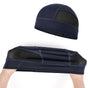 Skull Cap Helmet Liner - Cycling & Motorcycle Cap for Under Helmet Use Navy Blue V1308-DSZKI-225-1
