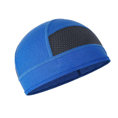 Skull Cap Helmet Liner - Cycling & Motorcycle Cap for Under Helmet Use Blue V1308-DSZKI-225-2