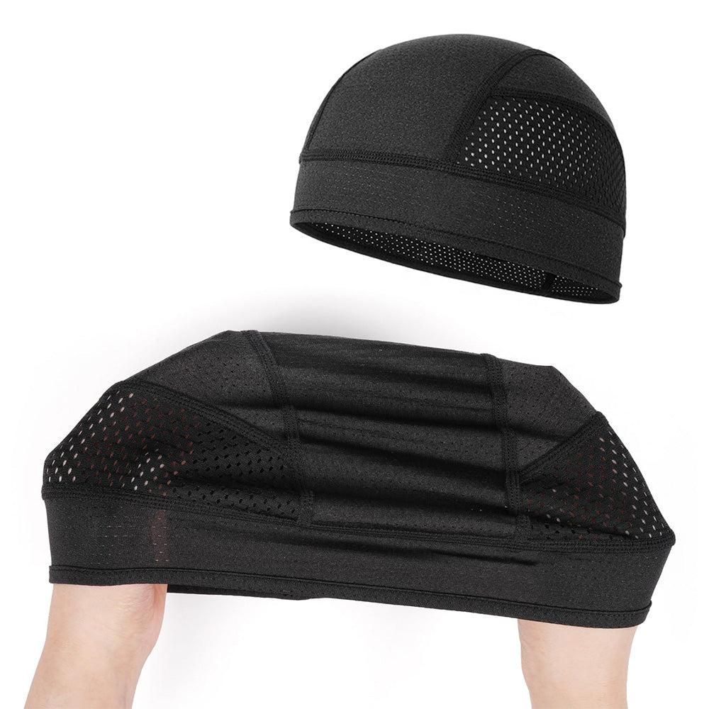 Skull Cap Helmet Liner - Cycling & Motorcycle Cap for Under Helmet Use Blue V1308-DSZKI-225-2