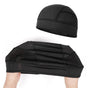 Skull Cap Helmet Liner - Cycling & Motorcycle Cap for Under Helmet Use Black V1308-DSZKI-225-3