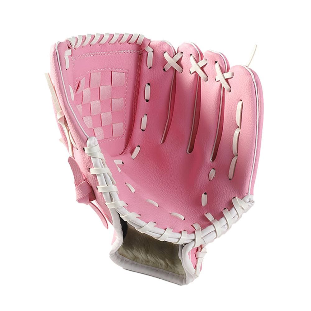 1X Baseball Glove Softball Training Mitt Left Hand Gloves for Adult Pink - S V1308-DSZKI-228-1