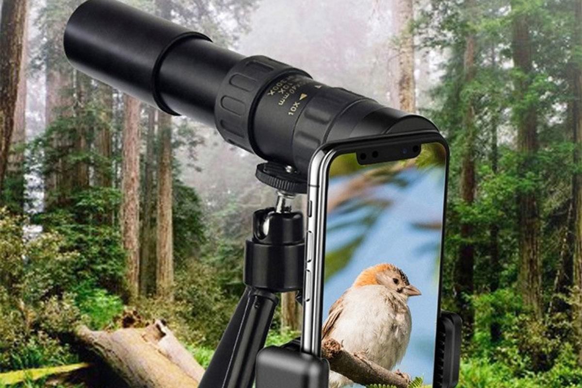 10-300X Zoom HD Portable Monocular Long Range Professional Telescope for Outdoor Travel V1308-DSZKI-23