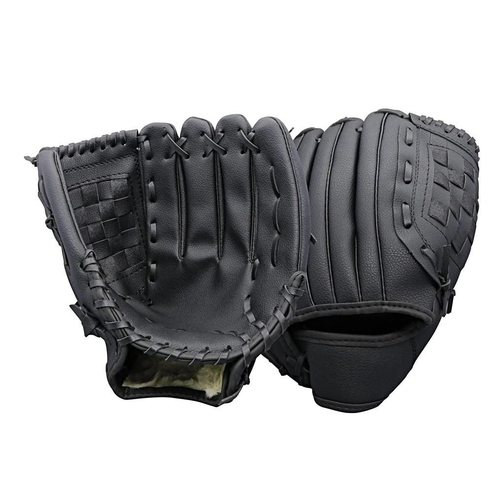 1X Baseball Glove Softball Training Mitt Left Hand Gloves for Adult Brown - M V1308-DSZKI-230-2