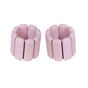 1Pair Adjustable Wrist Ankle Weight Bangles Wearable Fitness Training Bangles - Pink V1308-DSZKI-232-1