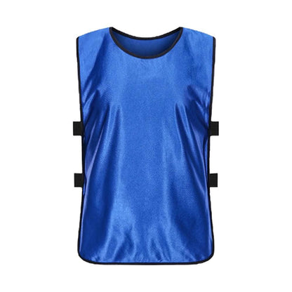 4Pcs Scrimmage Training Vest Team Sports Games Practice Jersey Blue V1308-DSZKI-237-1