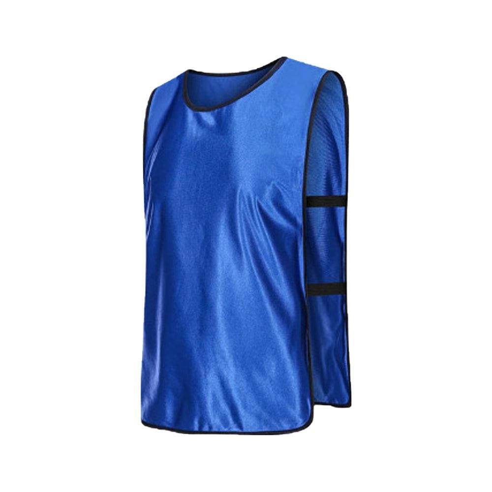 4Pcs Scrimmage Training Vest Team Sports Games Practice Jersey Blue V1308-DSZKI-237-1