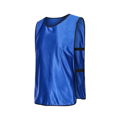 4Pcs Scrimmage Training Vest Team Sports Games Practice Jersey Blue V1308-DSZKI-237-1