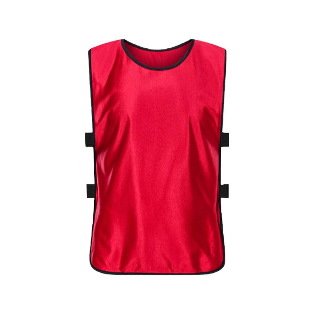 4Pcs Scrimmage Training Vest Team Sports Games Practice Jersey Red V1308-DSZKI-237-3