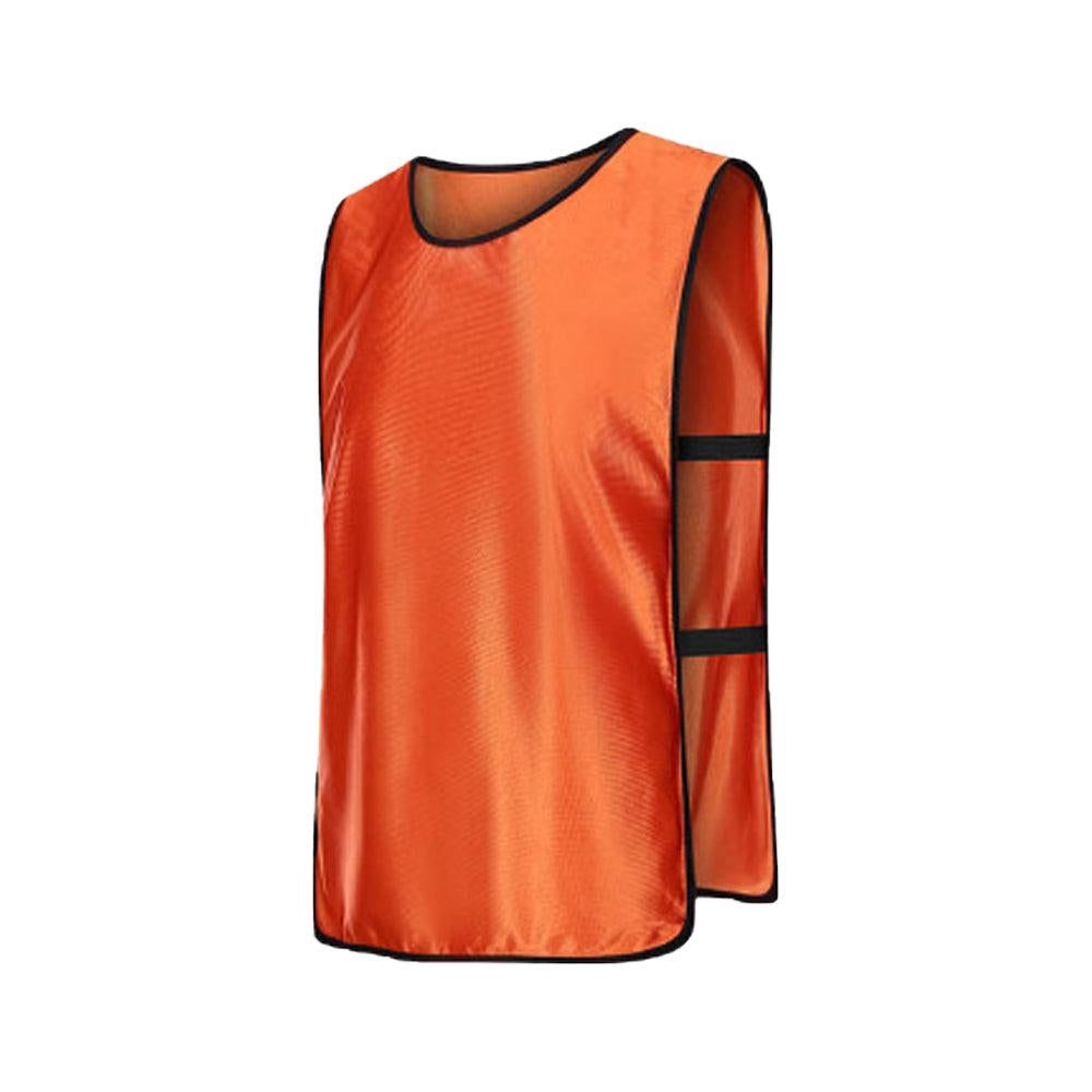 4Pcs Scrimmage Training Vest Team Sports Games Practice Jersey Orange V1308-DSZKI-237-4
