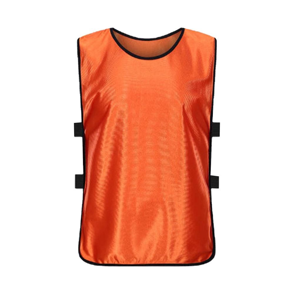 4Pcs Scrimmage Training Vest Team Sports Games Practice Jersey Orange V1308-DSZKI-237-4