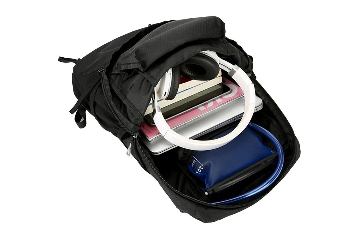 Hiking Backpack Packable Travel Day Pack Lightweight Water Resistant Hiking Daypack for Women Men -Black V1308-DSZKI-24-1