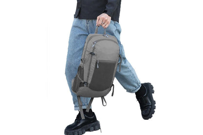 Hiking Backpack Packable Travel Day Pack Lightweight Water Resistant Hiking Daypack for Women Men -Grey V1308-DSZKI-24-3