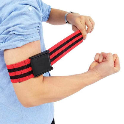 Bundle Booty Resistance Bands Blood Flow Restriction Straps for Glute and Hip Exercising Fitness Red V1308-DSZKI-240-2