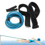 Elastic Swimming Training Band Set Adjustable Pool Swim Training Tether Swim Resistance Band Training Belt V1308-DSZKI-241-1